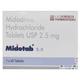 MIDOTAB 2.5 Tablet 20's - Hypotension-Vas