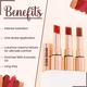 Half N Half Vintage Matte Non-Transfer Lipstick , Maroon Goddess-16 3.8 g - Lipsticks