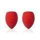 Pac Precision Blender Set (Olive Cut) (Red) 2's - Sponges & Applicators