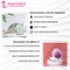Majestique Dual Side Hexaglitter Pocket Mirror, Distortion-Free, Compact Folding - Multicolor 1's - Mirror