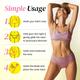 LetsShave Evior 3 Sensitive Razor 3's + Evior Whipped Shave Cream 150 gm - Women - Hair Removal Accessories