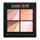 Sivanna Colors Bronze Contour & Highlighter Set - HF362 04 20 gm - Highlighters & Illuminators