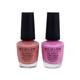 Incolor Gel Effect Matte Nail Polish Combo 07 (25+15) Pack Of 02 15 Ml - Nail Polish