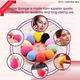 MAJESTIQUE Makeup Blender Sponge Twin Pack - 1's - Face Brush