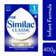 Similac Classic Infant Formula stage 1 Powder (Up to 6 months) Refill Pack 400 g - Baby And Infant Supplements