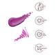 Star Struck By Sunny Leone Purple Taffy Lip Kit (Lip Gloss + Lip Liner) 2's - Liquid Lipsticks