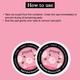 Jaquline USA Nail Polish Remover Pads Rose (Pack of 30) 1's - Nail Polish Remover