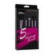 Swiss Beauty Makeup Brush Set of 5 - Purple 1's - Face Brush