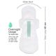 Clovia Sanitary Pads- XXXL for Overnight Usage - 410mm (Pack of 10) 1's - Night Cream