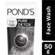 Pond'S Pure Detox Pollution Clear Face Wash with Activated Charcoal 50 gm - Face Washes