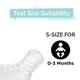 R for Rabbit First Feed Soft Silicon Teat for Glass/PP Bottle(0-6) (Size - S) 1's - Feeding & Nursing