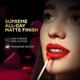 Faces Canada Comfy Matte Lip Color - For The Win 08, Long Stay with Natural Oil 3ml - Lipsticks