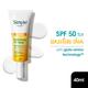 Simple Hydrating UV Fluid SPF 50 PA++++ | Hyaluronic Acid | Sunscreen for dry & sensitive skin, 40ml - Body Sunscreen