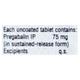 PEG SR 75mg Tablet 10'S - Neuropathic Pain-Dru