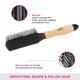 Vega Flat Brush (H3 - FB) 1's - Hair Brushes