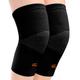 Tynor Knee Cap Air (S) - Black & Orange - Knee/Ankle/Leg/Foot Supports