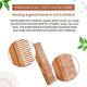 Matra Pure Neem Wood Comb Neem Comb - All Hair Types 1's - Hair Combs