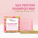 Earth Rhythm Silk Protein Shampoo Bar Cardboard Box 80 gm - Shampoos