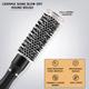 Vega Professional Ceramix Shine Blow Dry Round Brush (25mm Hair Brush) (VPPHB-01) 1's - Hair Brushes