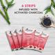 Hiphop Skincare Deep Cleansing Charcoal Nose Strips For Women - 6 Strips 1's - Masks & Peels