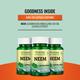 Morpheme Remedies Neem 500 mg Veg Caps 60's - Hair & Skin