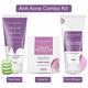 Glamveda Glycolic & Salicylic Acid Anti Acne Combo Gift PackFor Oily & Acne Prone Skin 1's - Makeup Kits & Sets