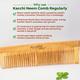 Allure Wooden Neem Comb (CR-01) 2's - Hair Combs