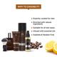 The Man Company Premium Shaving Kit with Pre-Shave Oil, Shaving Foam, Black Brush, After Shave Spray, Coffee Face Wash & Travel Kit Bag 1000 gm - Face Wash & Cleansers