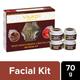 Vaadi Herbals Deep-Moisturising Chocolate SPA Facial Kit with Strawberry Extract 70 gm - Facial Kits