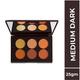 Colorbar 24Hrs Wear Concealer Palette Medium -Deep-2, 6x1.5gm 9gm - Concealer