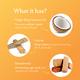 Coco Soul Face Scrub -With Coconut & Ayurveda- Paraben & Sulphate Free 100gm - Face Scrubs