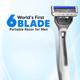Letsshave Pro 6 Portable Trial Kit For Men, Pro 6 Prortable Razor With Shave Foam 200G 1's - Grooming Kits