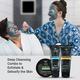 Bombay Shaving Company Deep Cleansing & De-Tan Charcoal Set With Face Scrub 300 gm - Scrubs & Exfoliants