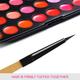 Vega Lip Liner, Wooden Color 2's - Lip Brush