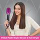 Vega 2 In 1 Multi Styler Hair Brush and Dryer, Keratin Infused Coating and Anti-Static Bristles, VHSD-01 620 gm - Hair Dryers