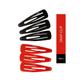 Basicare Snap Clips 4.8cm (pack of 6) 1's - Hair Clips/Bands