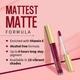 MyGlamm Ultimatte Long Stay Matte Liquid Lipstick-Berry Charmer 2.5 ml - Lipsticks