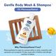 Chicco Baby Moments Gentle Bodywash & Shampoo 650 ml - Shower Gels & Body Wash