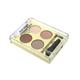 Half N Half Velvet Mousse Eyeshadow Palette, Multicolor - 01 3.2 gm - Eye Shadow Palettes