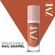 Zayn & Myza Breathable Nail Enamel With Raspberry & Almond Oil, Apricot Mousse 6 ml - Nail Polish