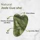 Saturn By GHC Jade Roller & Gua Sha Face & Neck Massage Kit 120 gm - Gua Shas & Rollers