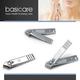Basicare Nail Clipper Slant - Curve 1's - Manicure & Pedicure Kits