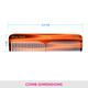 Vega Pocket Hair Comb, for Men and Women (VC2HMC-120D) 2's - Hair Combs