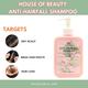 House of Beauty Anti-Hair Fall Shampoo For Regrowth, Follicles Strengthening with Biotin 400ml - Shampoos