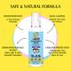 Mom & World SPF 50 Mineral Based Kids Sunscreen Face Spray 120 ml - Baby Skin Care
