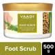 Vaadi Herbals Foot Scrub With Fenugreek And Lemongrass Oil 500 gm - Foot Scrubs