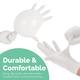 Care View Non Sterile Latex Medical Examination Hand Gloves 100's - Gloves - S