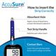 Accusure Simple Glucose Monitor with 25 Strips - Blood Glucose Monitors/Strips