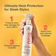 Schwarzkopf Professional OSiS+ Flatliner Heat protection Spray for Daily Styling, Heat Protection Upto 230 Deg C for Anti-Frizzy Hair, Non sticky and Humidity Protection 200 ml - Hair Sprays & Mists