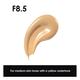 Makeup Revolution Conceal & Define Foundation F8.5 23 ml - Concealer